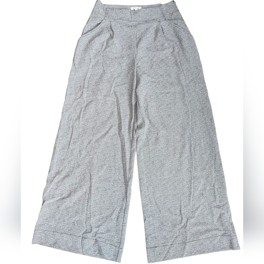 Max Studio Gray Wide Leg Pants High Waisted